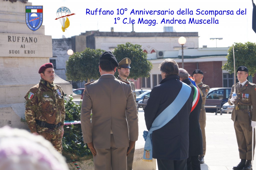 Ruffano 10° Anniversario della scomparsa di Andrea Muscella