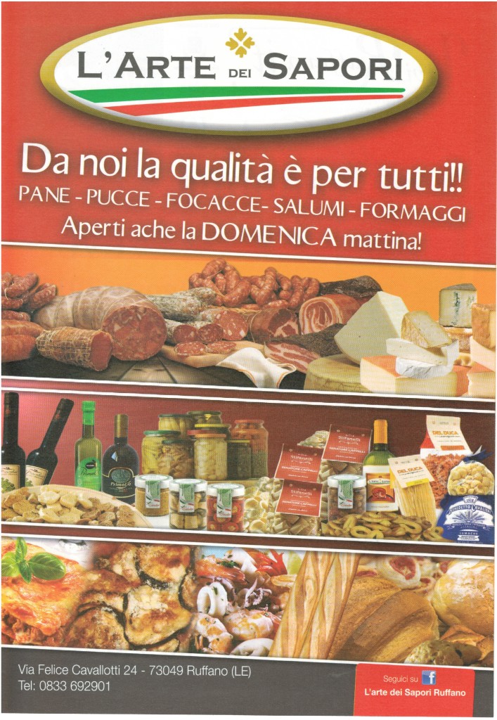 l'arte dei sapori Ruffano