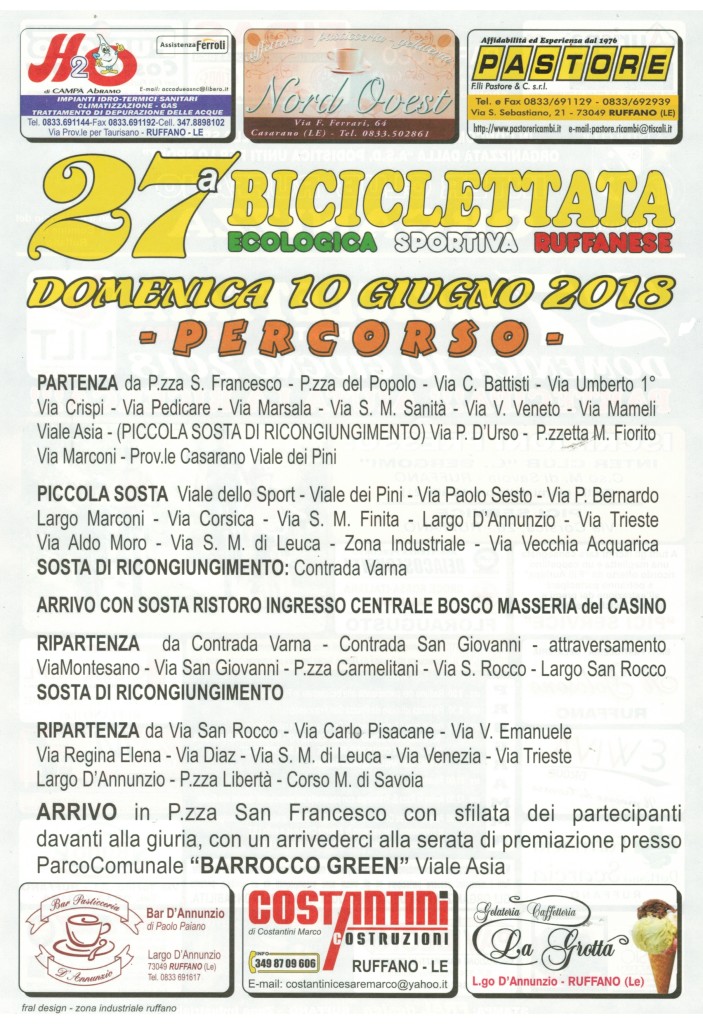 biciclettata